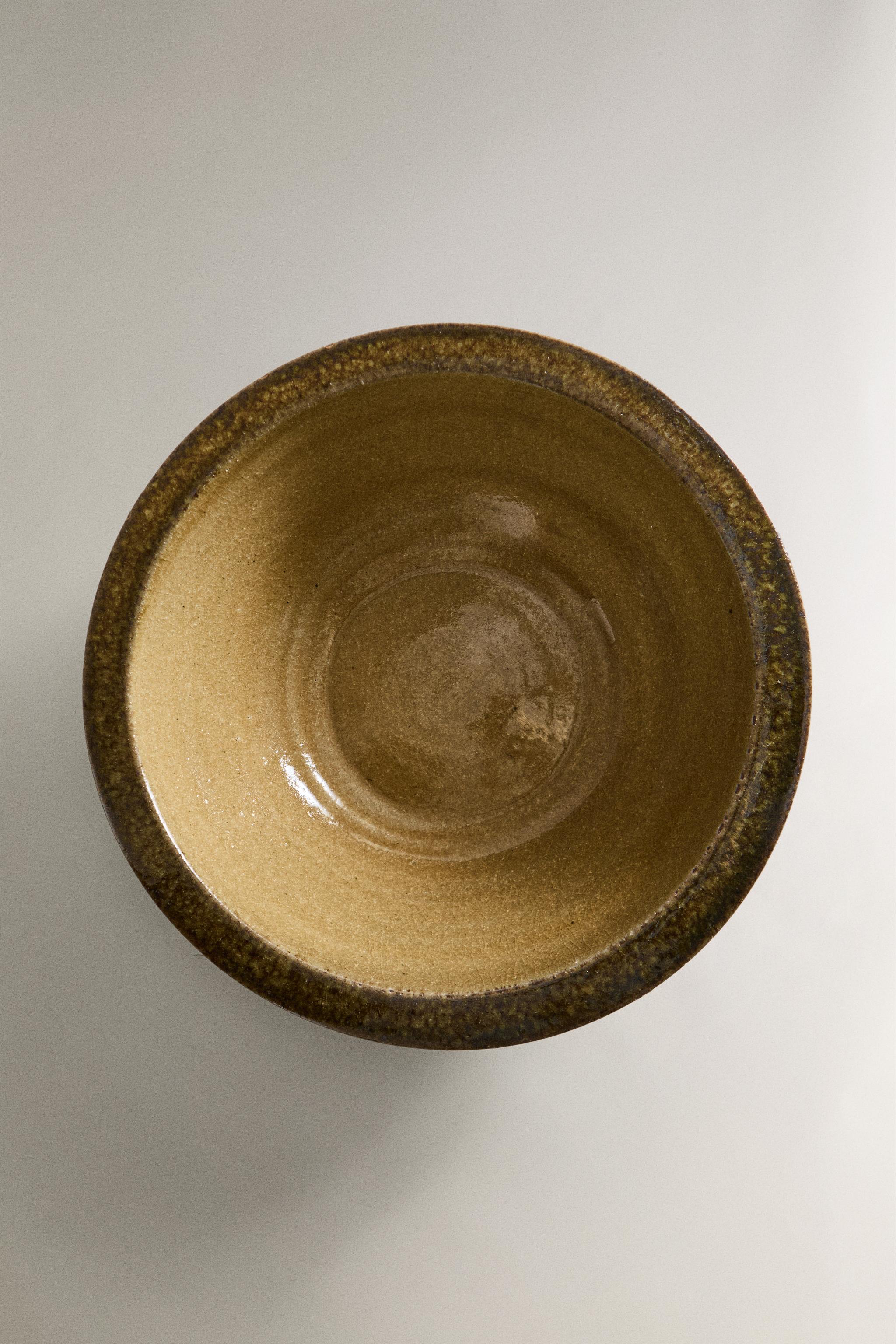 DECORATIVE TERRACOTTA BOWL